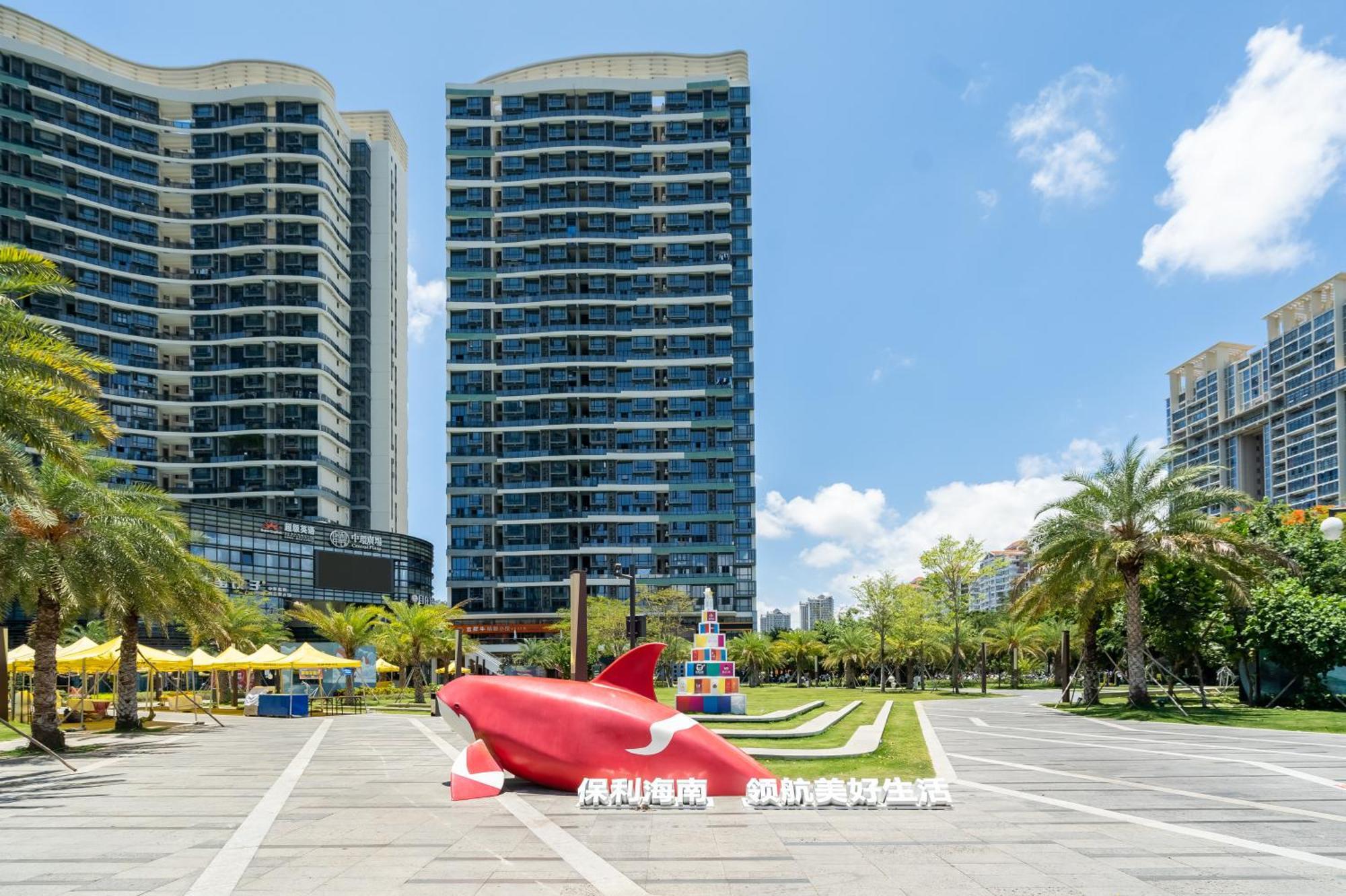 Poly Central Plaza By Boli At Sanya City Center#Near Joy City Exterior foto