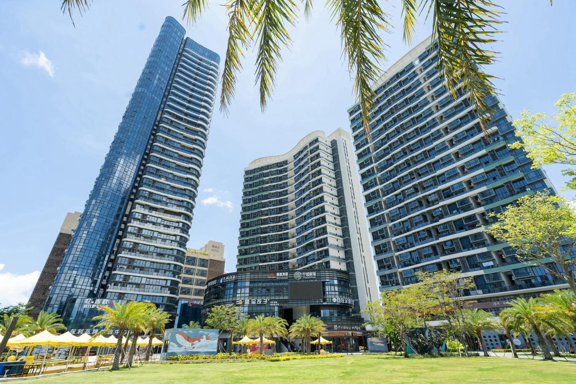 Poly Central Plaza By Boli At Sanya City Center#Near Joy City Exterior foto
